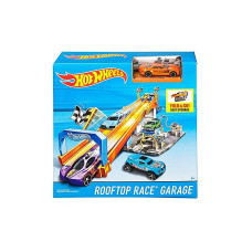 HOT WHEELS Rooftop Race Garage track for machines DRB29