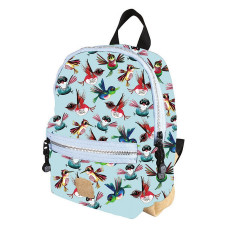 Pick & Pack Backpack S BIRDS Dusty blue PP20141-71