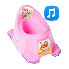 TEGA BABY pot with sound SAFARI - pink, PO-045