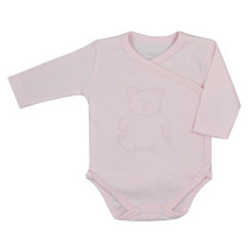 KOALA BABY MIŠ body with long sleeves 62, 09-382 light pink