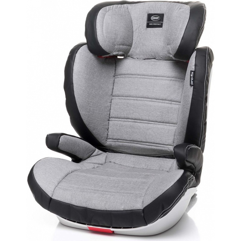 4BABY PRO-FIX child car seat 15-36kg Light Grey