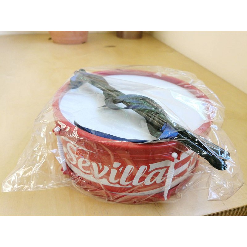 ERJUTOYS drum red, JU10218