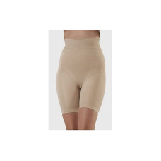 ELAST 1408 briefs with a high waist and silicone band S/M beige