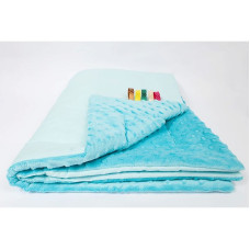 ANKRAS MINKY blanket 75x100cm turquoise