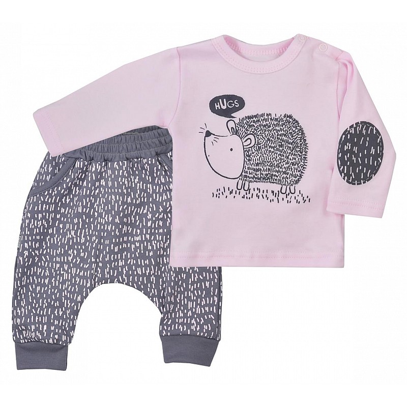 KOALA MORE HUGS pants with a blouse 744 size 08-095 pink