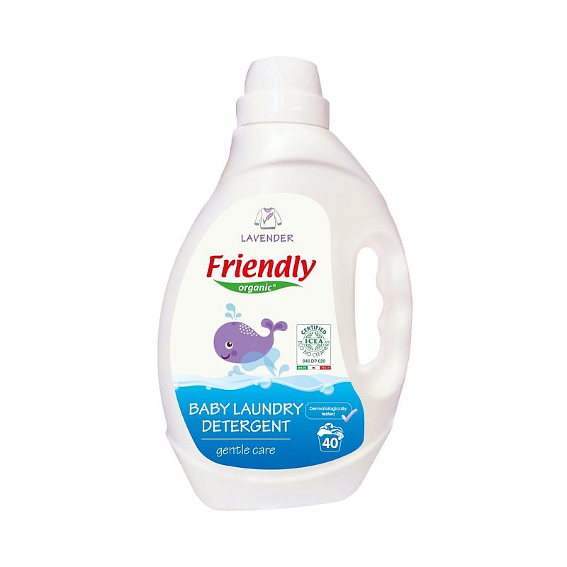 FRIENDLY ORGANIC Baby Laundry Detergent Lavender 2000 ml FR2274