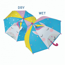 FLOSS & ROCK colour changing 3D umbrella UNICORN 54 x 56cm 43P6406