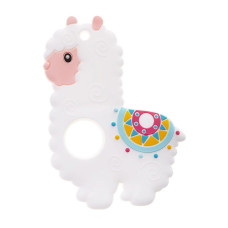 BOCIOLAND silicone teether LAMA white BOC0509