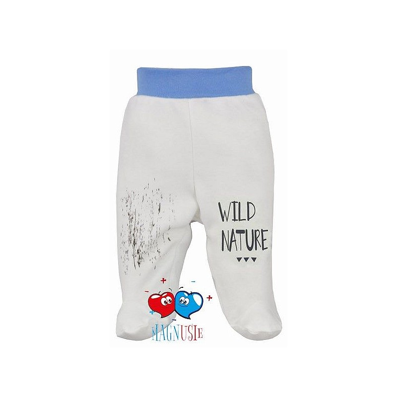 KOALA DZIKI MIS MAGNUSIE sliders pants size 62 04-994 white blue