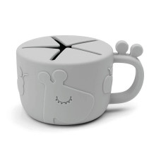 Done by Deer Peekaboo snack cup Raffi Grey 261162 (1929435)