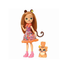 Enchantimals Cherish Cheetah & Quick-Quick Doll cheetah, FJJ20