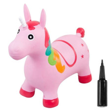 TOOTINY Jumping Unicorn + pump, J06.012.1.2 pink