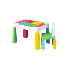 TEGA BABY MULTIFUN set of table and chairs, MF-001-134 multicolor