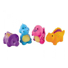 CANPOL BABIES toys for bath Dinosaurs 12m + 4 pcs. 2/995