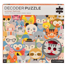 Animal Festival 100-Piece Decoder Puzzle