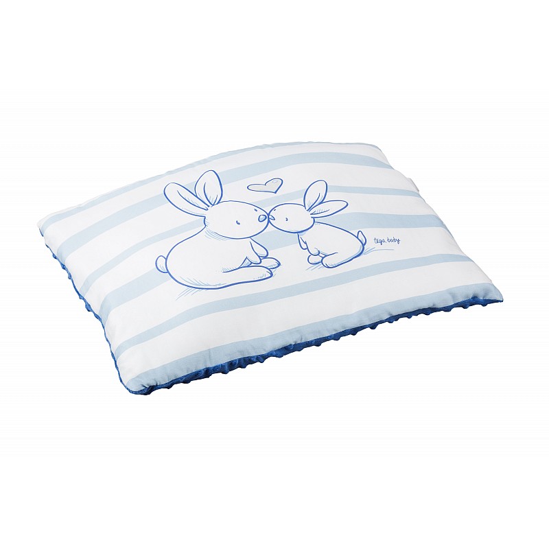 TEGA BABY Minky Pillow 40x60cm MK-004 blue