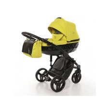 JUNAMA DIAMOND Universal stroller 2in1, 02 yellow / black