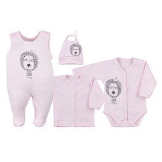 KOALA SIMBA Set of 4 pieces, size 62 07-431 pink