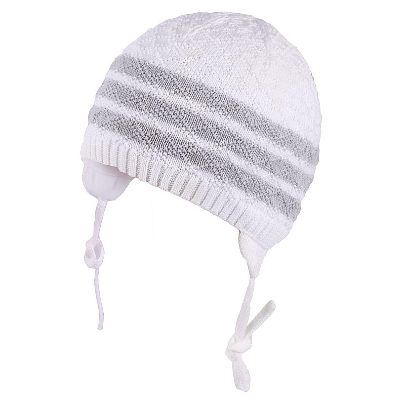 TUTU Hat 40-44 size, 3-004628 006 white- light grey