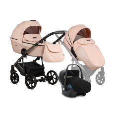 TUTIS VIVA 4 Luxury multi-purpose pram 3in1, 062 ROSE QUARTZ