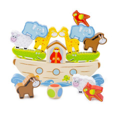 NEW CLASSIC TOYS Balance Game - Noah's Ark 10548