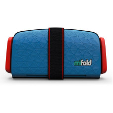 MIFOLD Compacts Portable Car booster for children from 4 to 12 years, Denim Blue