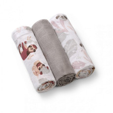 BABYONO set of muslin diaper 3pc. 70x70cm 348/10