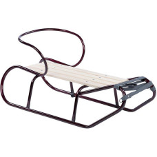 MATPOL 1Z sled with backrest, red