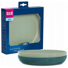 LOVI plate PISTACHIO, 6m+, 2 pcs., green, 21/530_gre PROMOTION