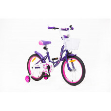 GUST&JUHI Children's bicycle 18" LILY, violet