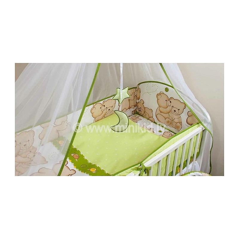 ANKRAS ledge for cots Friends 180 cm - green