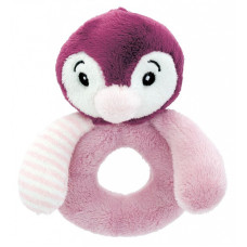 My Teddy rattle Penguin pink PEPR