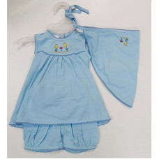 KOALA LACZKA Summer set for girls 62.size, 01-817 blue