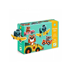 Puzzle Duo - Racing cars (20 pcs)