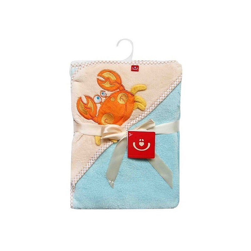 BOBOBABY hooded towel 76х80см OKR-MF Crab