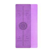 Yoga mat, purple