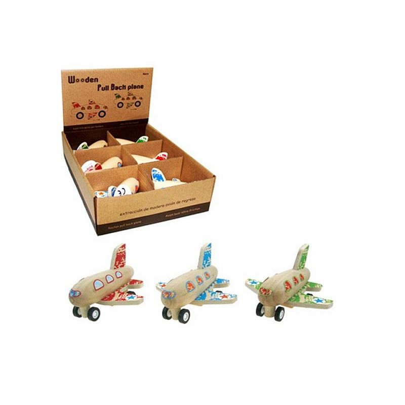 BRIMAREX Wooden plane 1pc., 22693