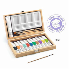 DJECO Colours - 12 Gouaches - Artist’s box DJ08908