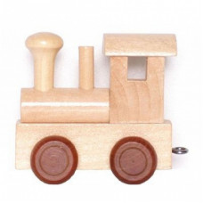 BINO Wooden letters Locomotive 82231