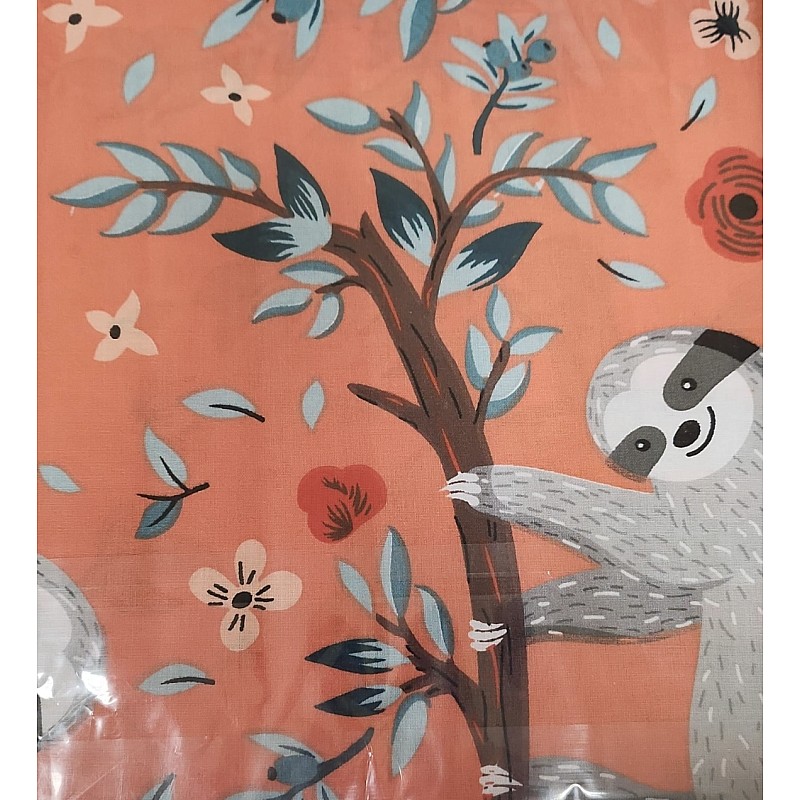 URGA bedding Set of 3 parts 140х100см, SLOTH orange SALE