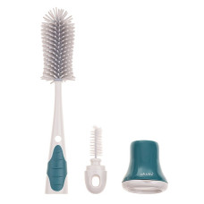 AKUKU Bottle and teat brush A0511 grey/turquoise