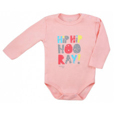 KOALA HIP-HIP body with long sleeves 74 size 08-462 pink