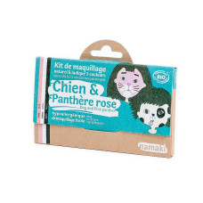 NAMAKI "Dog and Pink panther" 3-color Face Painting kit 110004