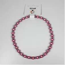 K:S ME Necklace - Magic pearl - Pink with purple K201148