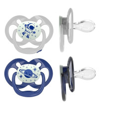 DR.BROWNS Advantage Glow-in-the-Dark Pacifiers 6-18m., 2 pcs. PA22004-INTL