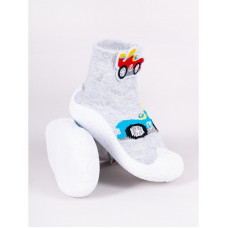 YO BABY SCORPIO Socks-slippers with a rubber sole 0B-140/BOY/23.size.