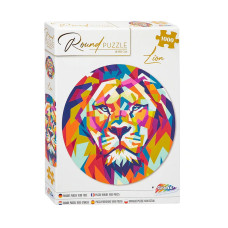 GERARDOS TOYS Grafix 1000-piece circular puzzle "Lion" 56585