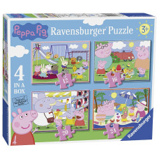 RAVENSBURGER puzle Peppa Pig 12/16/20/24gab., 06958