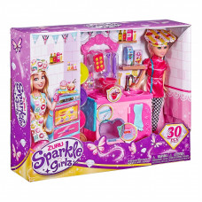 SPARKLE GIRLZ 27cm komplekts ar lelli Doll Bake Off, 100183