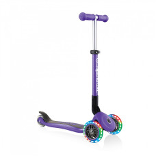 GLOBBER 3-wheels scooter Junior Foldable Fantasy Lights, violet, 437-103